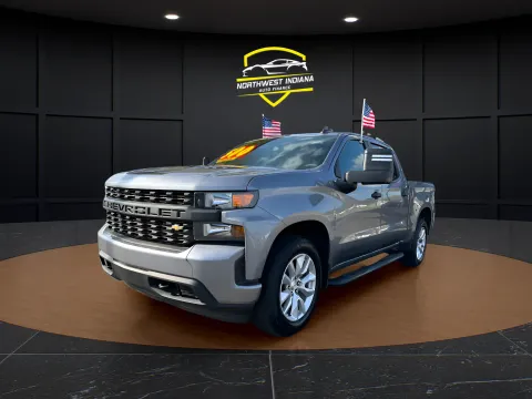 Gray 2022 CHEVROLET SILVERADO LTD 1 CUSTOM for sale in Valparaiso, IN