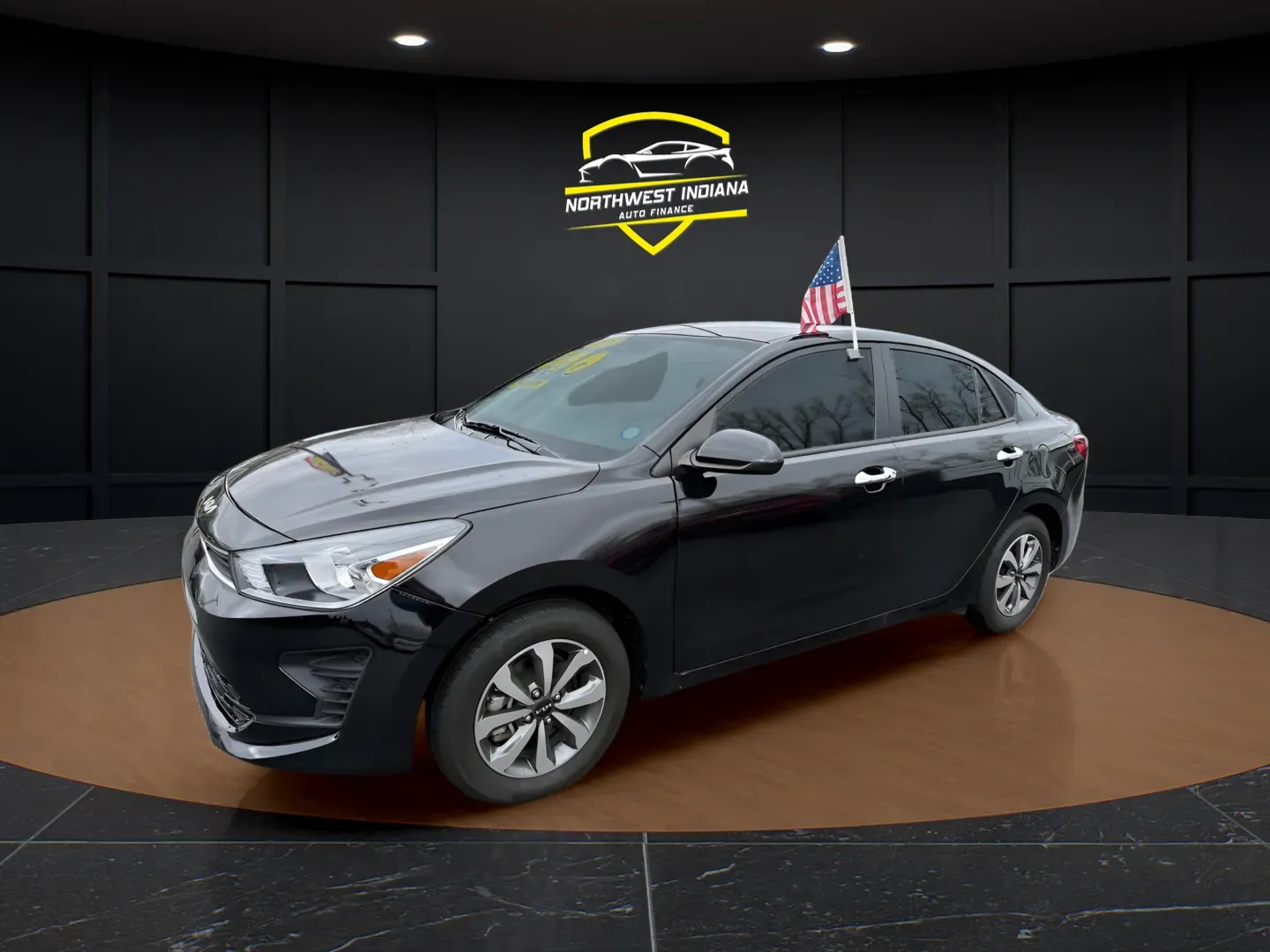 Black 2023 KIA RIO S for sale in Valparaiso, IN