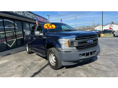 Blue 2020 FORD F-150 SUPERCREW XL for sale in Valparaiso, IN