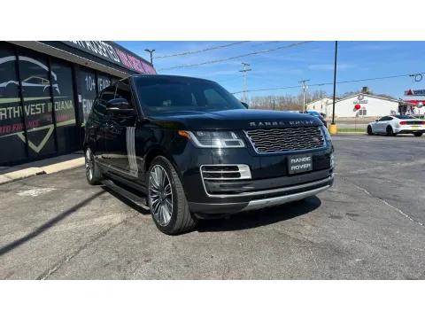 Black 2020 LAND ROVER RANGE ROVER SV AUTOBIOGRAPHY for sale in Valparaiso, IN