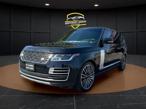 Black 2020 LAND ROVER RANGE ROVER SV AUTOBIOGRAPHY for sale in Valparaiso, IN