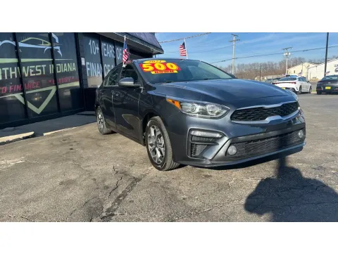 Gray 2021 KIA FORTE FE for sale in Valparaiso, IN