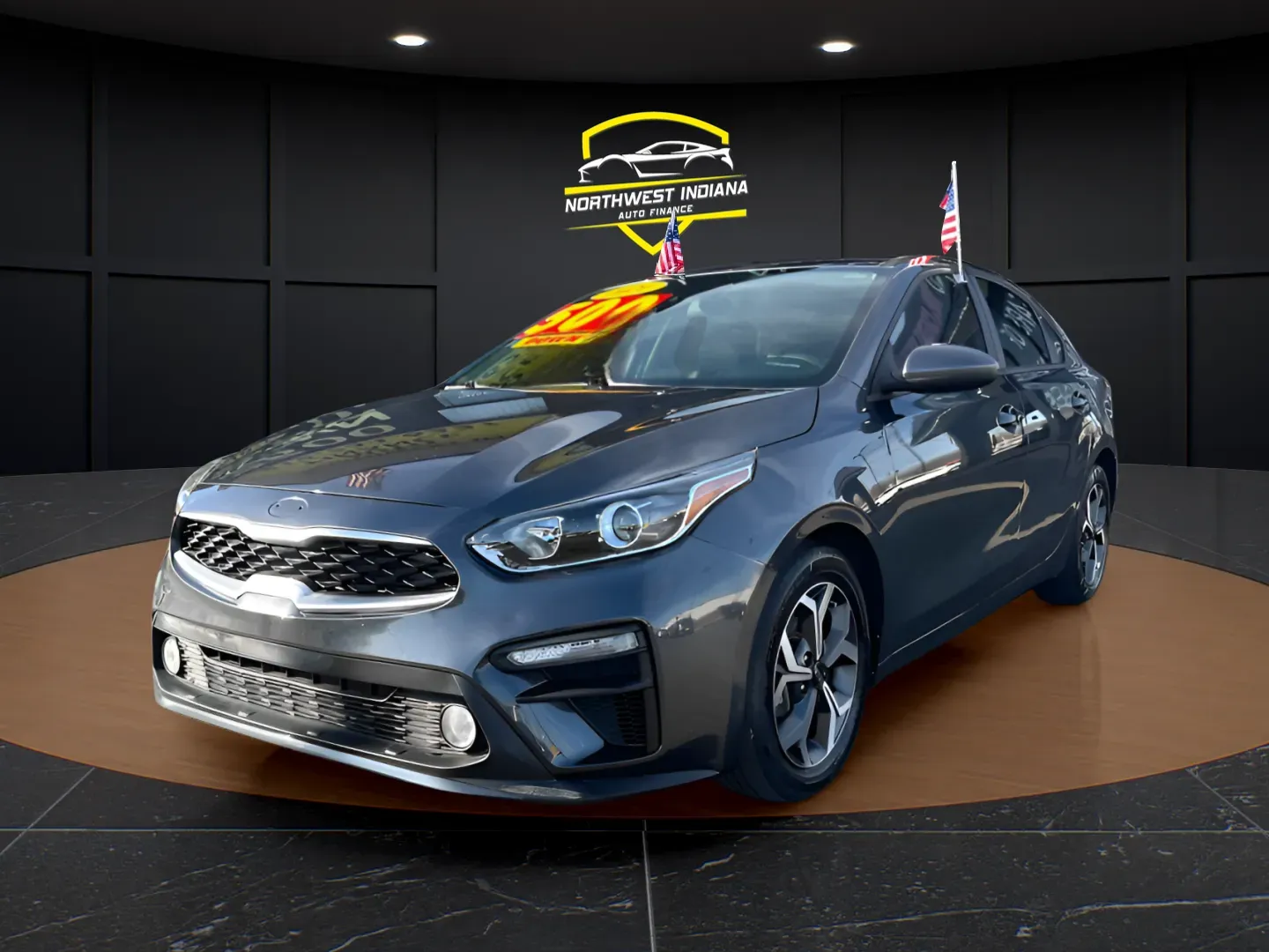 Gray 2021 KIA FORTE FE for sale in Valparaiso, IN