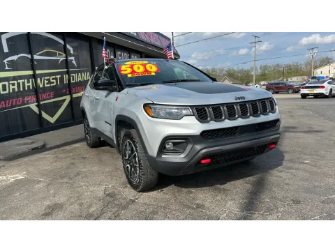 Silver 2025 JEEP COMPASS TRAILHAWK for sale in Valparaiso, IN