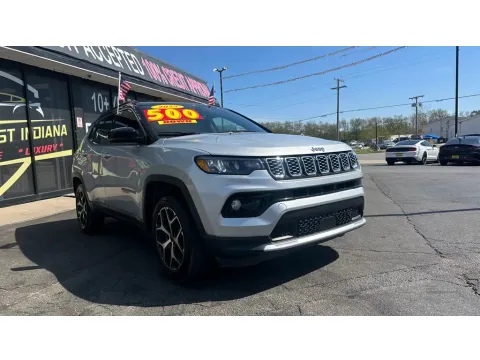 Silver 2025 JEEP COMPASS LIMITED for sale in Valparaiso, IN