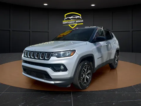 Silver 2025 JEEP COMPASS LIMITED for sale in Valparaiso, IN