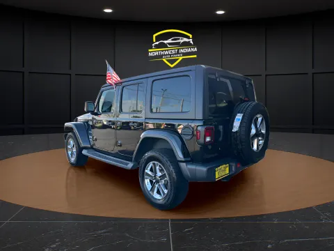 Another view of 2020 JEEP WRANGLER UNLIMI SAHARA for sale in Valparaiso, IN at NWI AUTO FINANCE Valparaiso