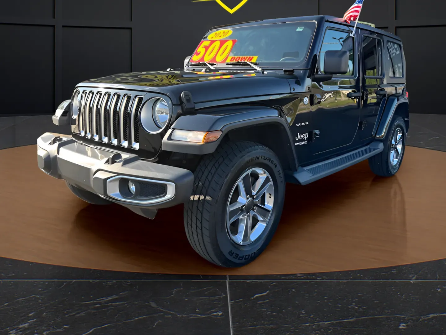 Black 2020 JEEP WRANGLER UNLIMI SAHARA for sale in Valparaiso, IN