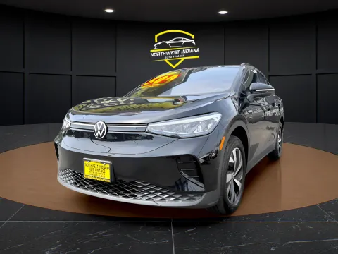 Black 2023 VOLKSWAGEN ID.4 PRO for sale in Valparaiso, IN
