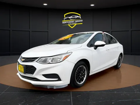 White 2017 CHEVROLET CRUZE LS for sale in Valparaiso, IN