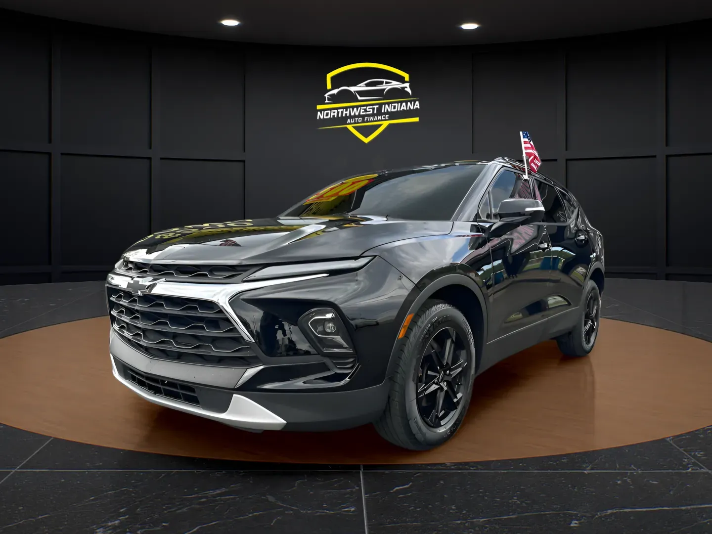 Black 2024 CHEVROLET BLAZER 3LT for sale in Valparaiso, IN