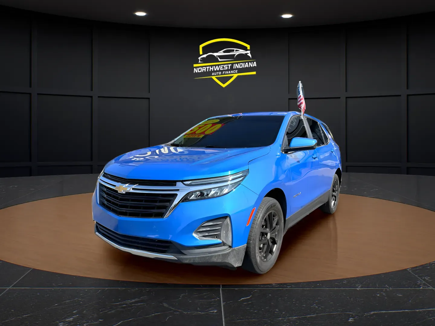 Blue 2024 CHEVROLET EQUINOX LT for sale in Valparaiso, IN