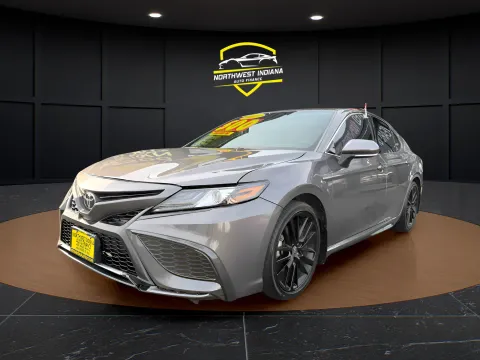 Gray 2021 TOYOTA CAMRY XSE for sale in Valparaiso, IN