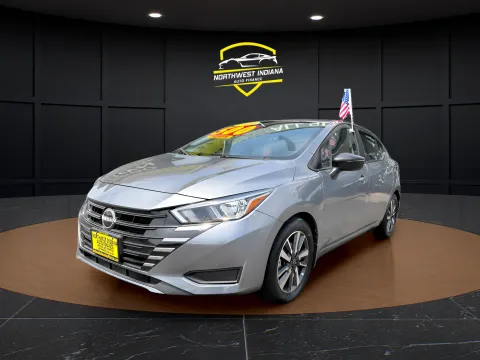 Gray 2024 NISSAN VERSA SV for sale in Valparaiso, IN