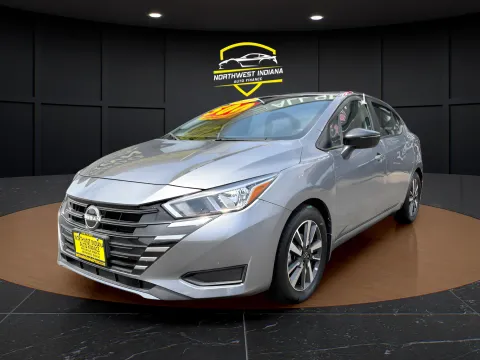 Gray 2024 NISSAN VERSA SV for sale in Valparaiso, IN