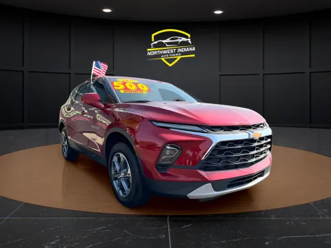 Red 2025 CHEVROLET BLAZER 2LT for sale in Valparaiso, IN