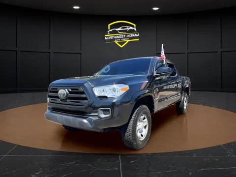 Black 2019 TOYOTA TACOMA DOUBLE CAB for sale in Valparaiso, IN