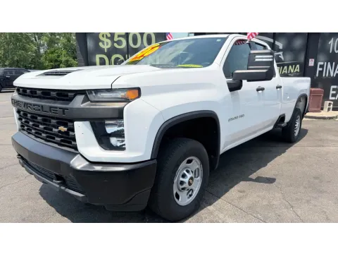 White 2021 CHEVROLET SILVERADO 2500 HEAVY DUTY WORK TRUCK for sale in Valparaiso, IN