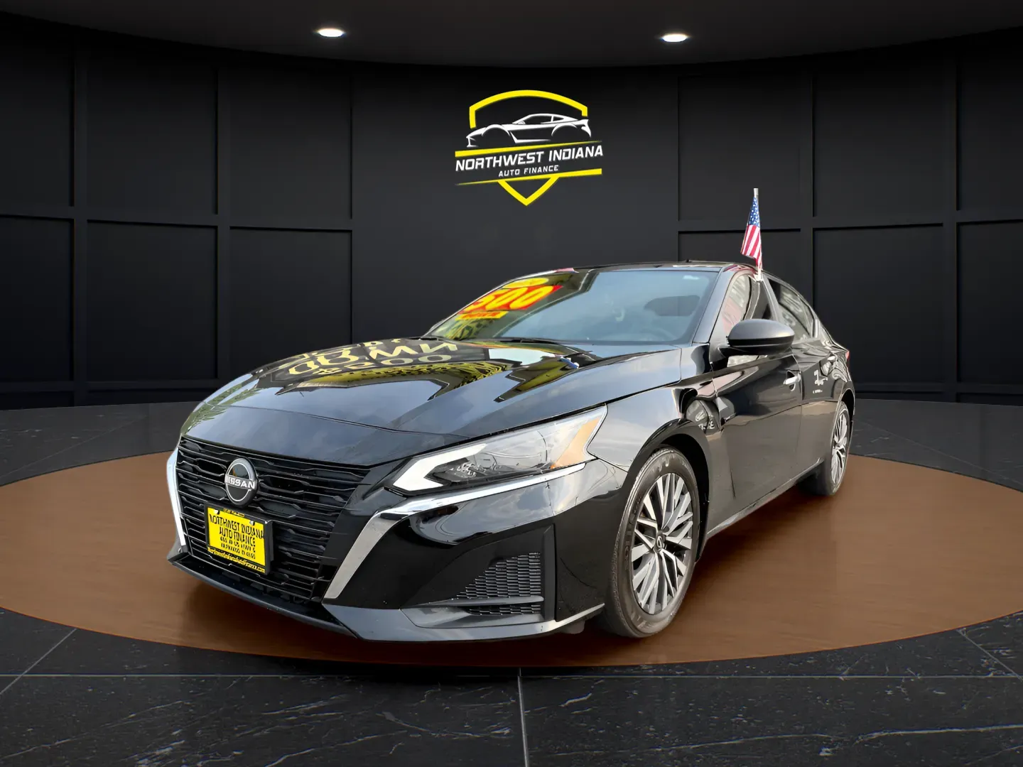 Black 2024 NISSAN ALTIMA SV for sale in Valparaiso, IN