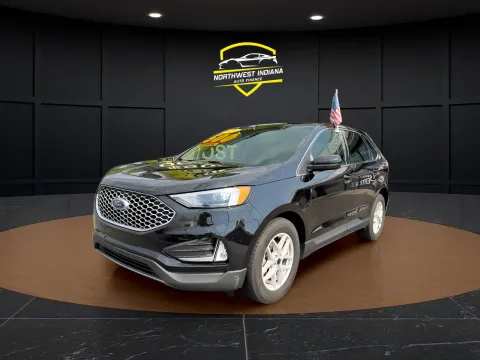 Black 2024 FORD EDGE SEL for sale in Valparaiso, IN