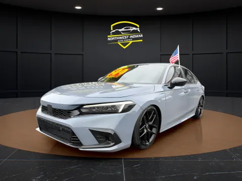 Gray 2023 HONDA CIVIC SPORT for sale in Valparaiso, IN
