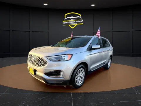 Silver 2024 FORD EDGE SEL for sale in Valparaiso, IN