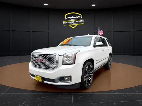 White 2016 GMC YUKON DENALI for sale in Valparaiso, IN