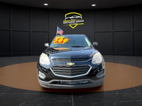 Black 2017 CHEVROLET EQUINOX LS for sale in Valparaiso, IN