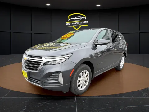 Gray 2023 CHEVROLET EQUINOX LT for sale in Valparaiso, IN