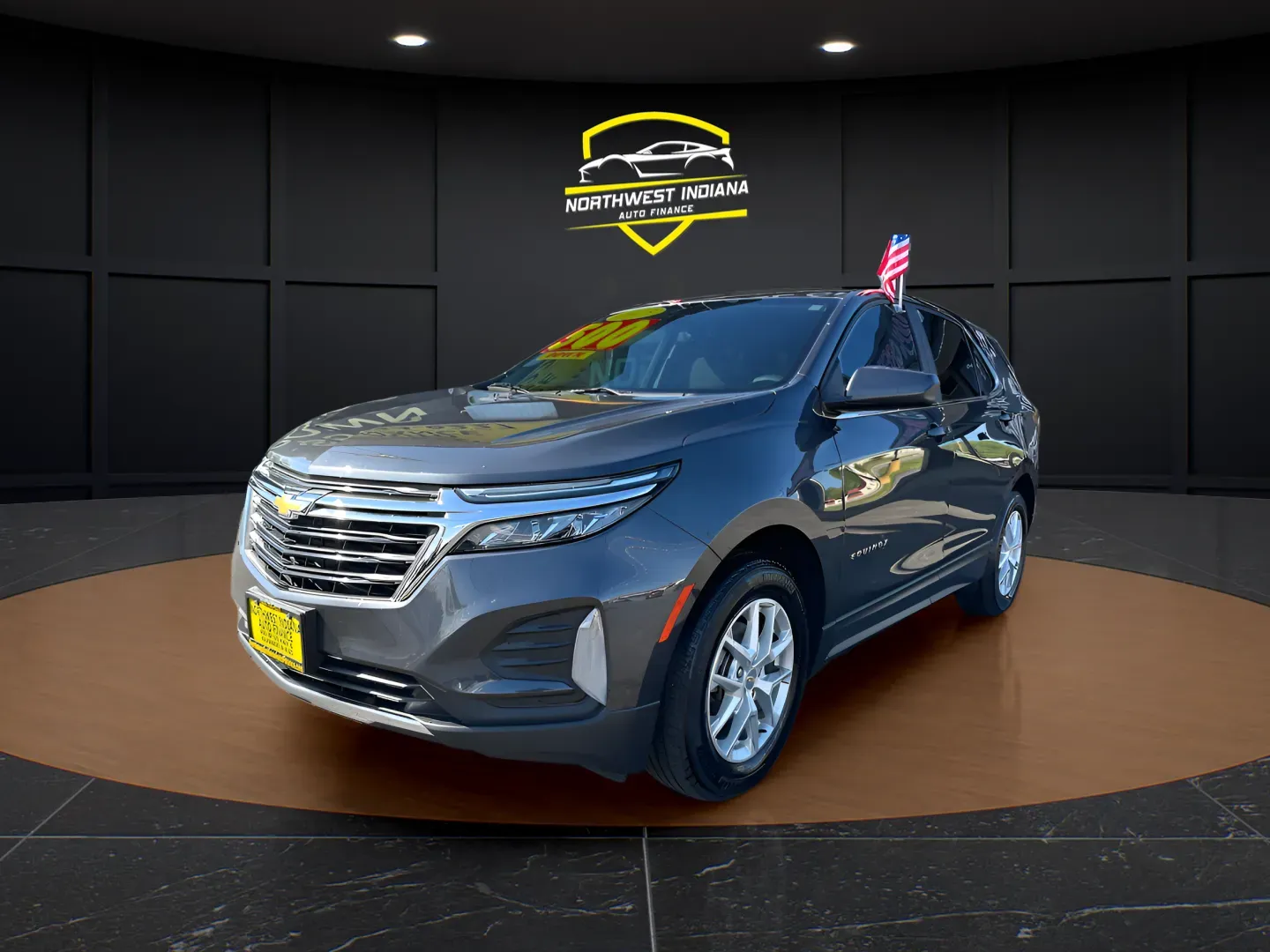 Gray 2023 CHEVROLET EQUINOX LT for sale in Valparaiso, IN