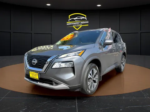 Gray 2023 NISSAN ROGUE SV for sale in Valparaiso, IN