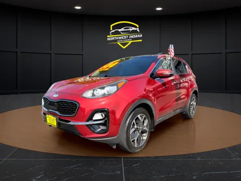 Red 2020 KIA SPORTAGE EX TECHNOLOGY for sale in Valparaiso, IN