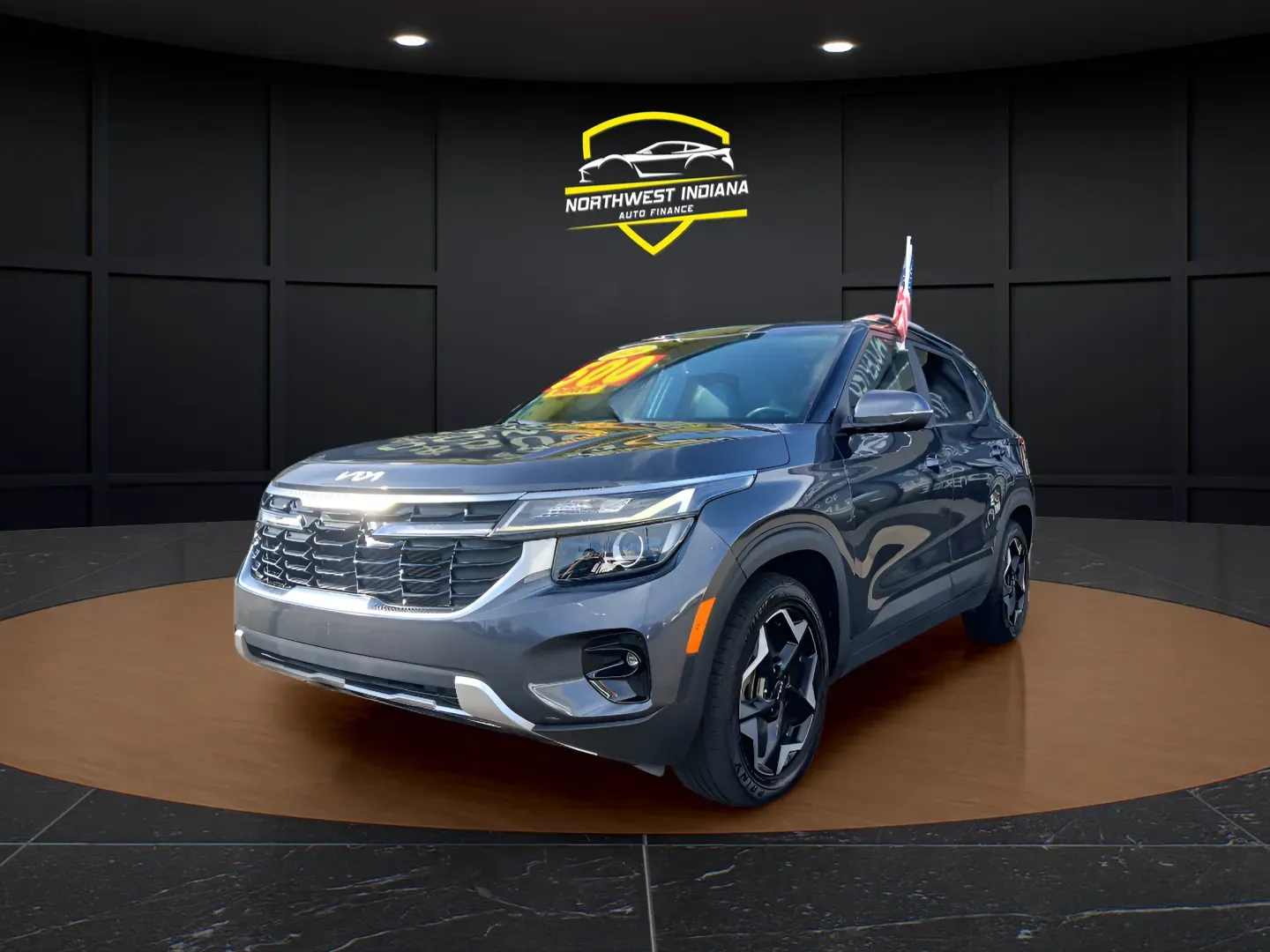 Gray 2024 KIA SELTOS EX for sale in Valparaiso, IN