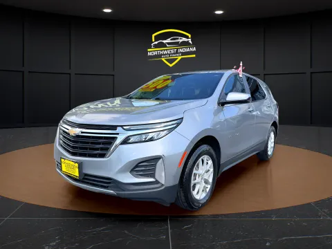 Gray 2024 CHEVROLET EQUINOX LT for sale in Valparaiso, IN
