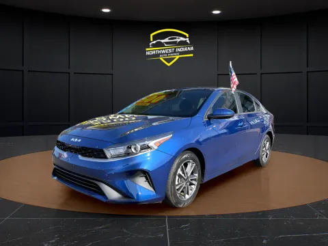 Blue 2023 KIA FORTE LXS for sale in Valparaiso, IN