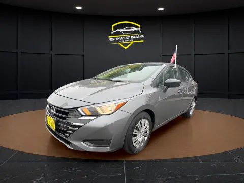 Gray 2024 NISSAN VERSA S for sale in Valparaiso, IN