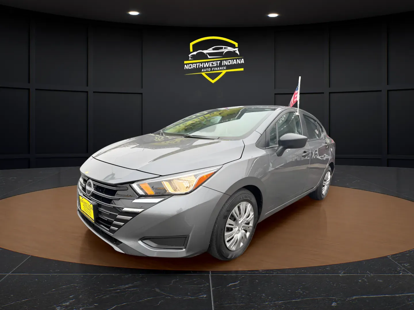 Gray 2024 NISSAN VERSA S for sale in Valparaiso, IN