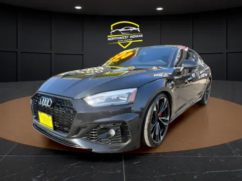 Black 2021 AUDI A5 SPORTBACK QUATTRO PREMIUM 45 TFSI for sale in Valparaiso, IN