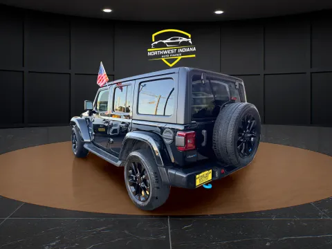 Another view of 2023 JEEP WRANGLER SAHARA 4XE for sale in Valparaiso, IN at NWI AUTO FINANCE Valparaiso