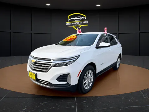 White 2024 CHEVROLET EQUINOX LT for sale in Valparaiso, IN