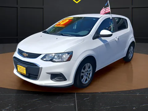 White 2019 CHEVROLET SONIC LT AUTO FLEET for sale in Valparaiso, IN