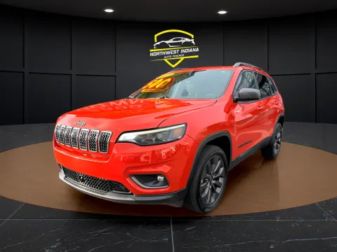 Orange 2021 JEEP CHEROKEE LATITUDE LUX for sale in Valparaiso, IN