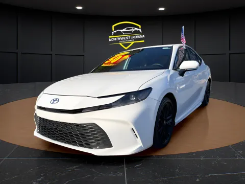 White 2025 TOYOTA CAMRY SE for sale in Valparaiso, IN