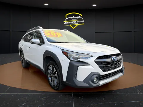White 2023 SUBARU OUTBACK TOURING XT for sale in Valparaiso, IN