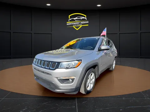 Silver 2021 JEEP COMPASS LATITUDE for sale in Valparaiso, IN
