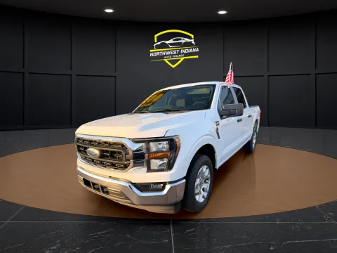 White 2023 FORD F-150 XLT for sale in Valparaiso, IN