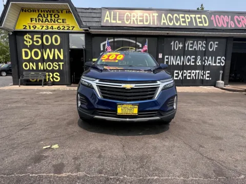 Photos of 2022 Chevrolet Equinox LT for sale in Valparaiso, IN at NWI AUTO FINANCE Valparaiso