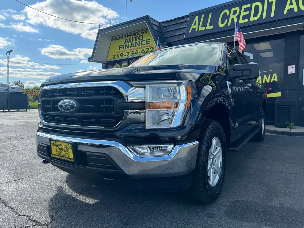 Blue 2021 Ford F-150 for sale in Valparaiso, IN