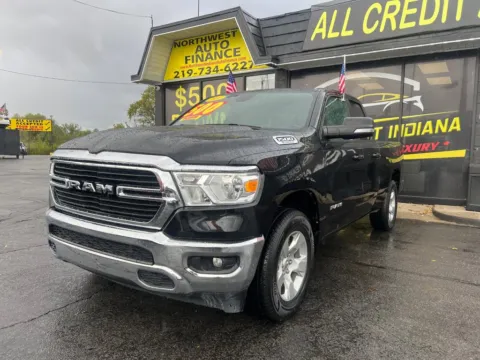 Black 2021 Ram 1500 Big Horn for sale in Valparaiso, IN