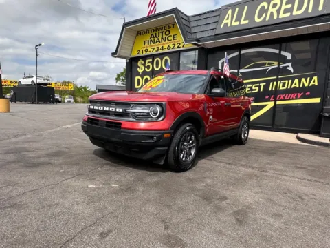 Red 2022 Ford Bronco Sport Big Bend for sale in Valparaiso, IN